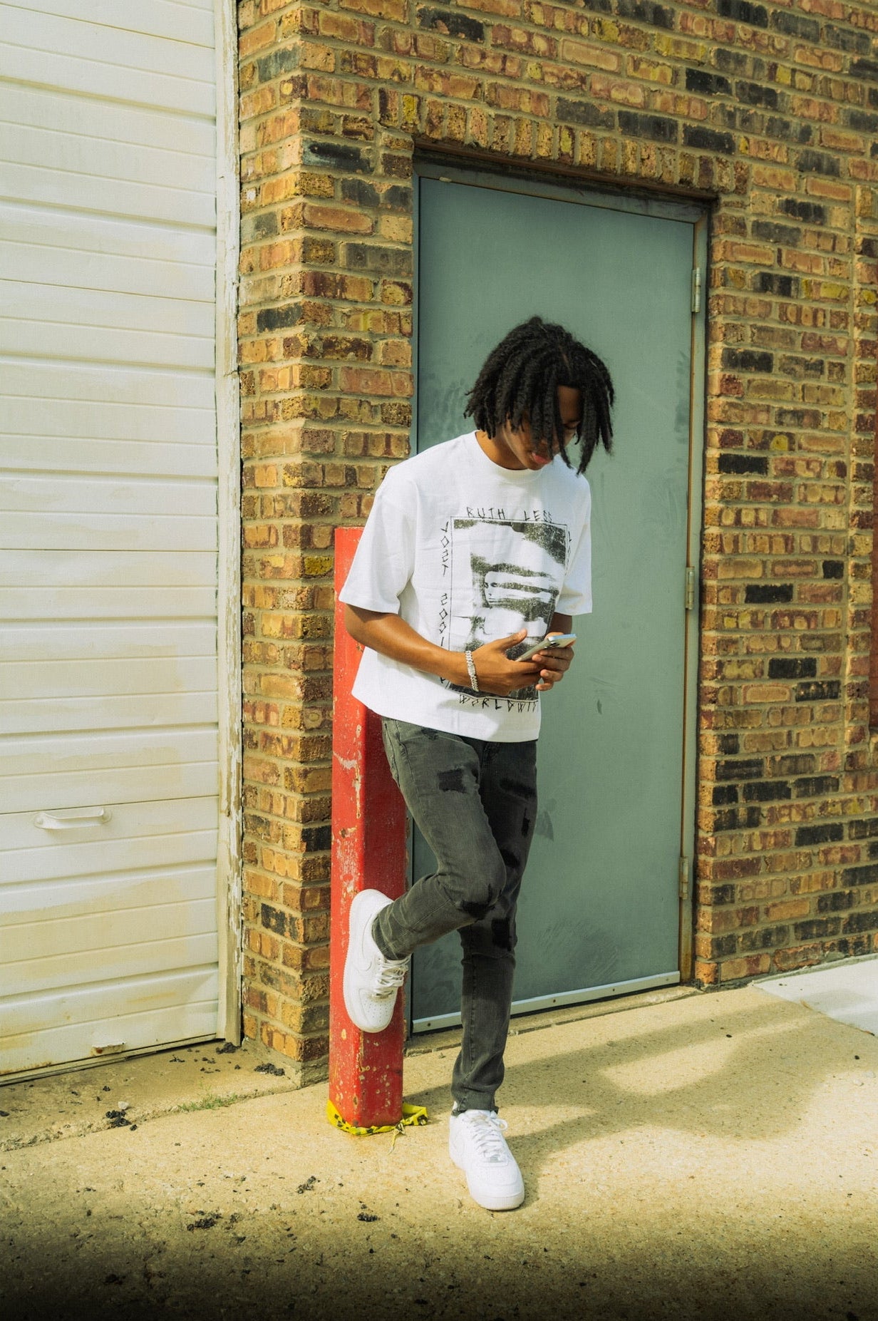 'LOST SOCIETY' TEE (WHT)